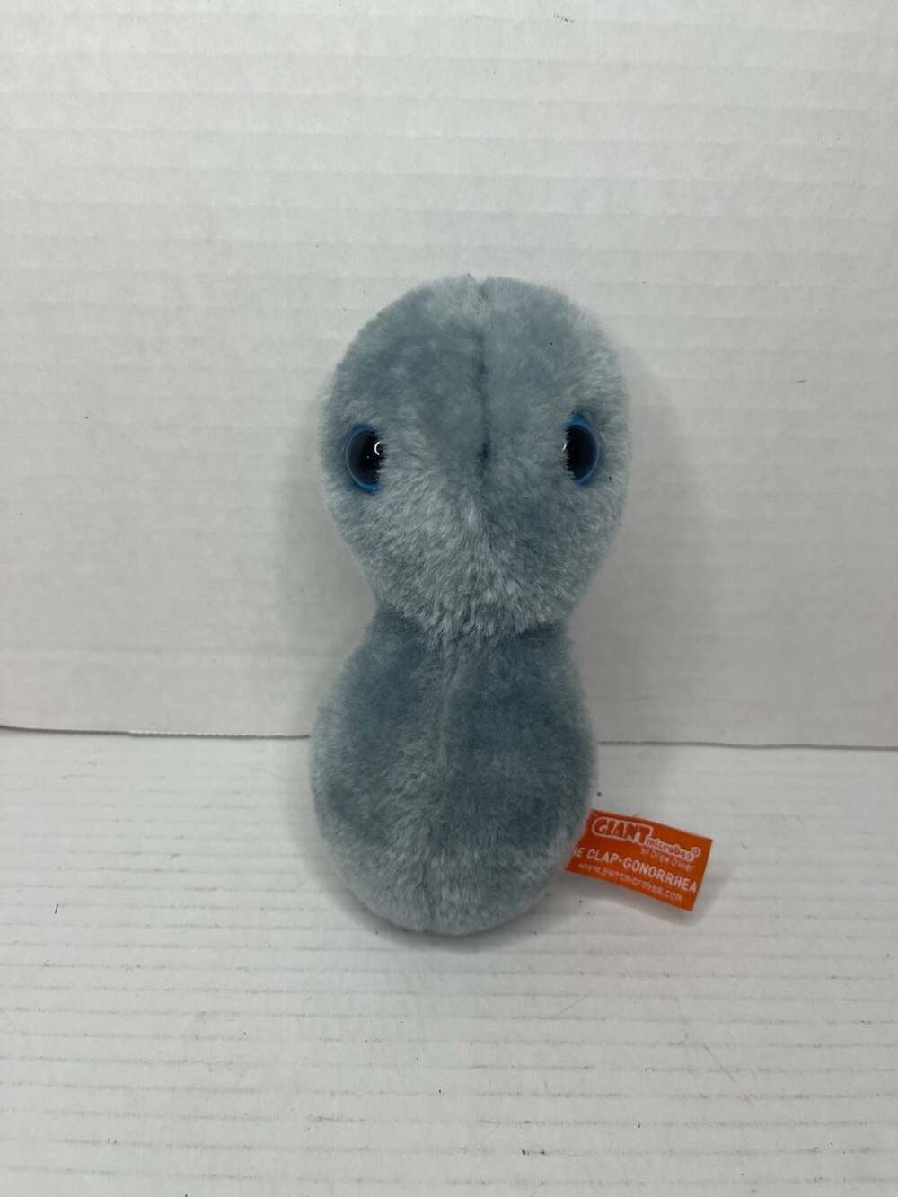 Vintage GiantMicrobes The Clap Gonorrhea Plush Stuffed Clean Lightly Used Shape